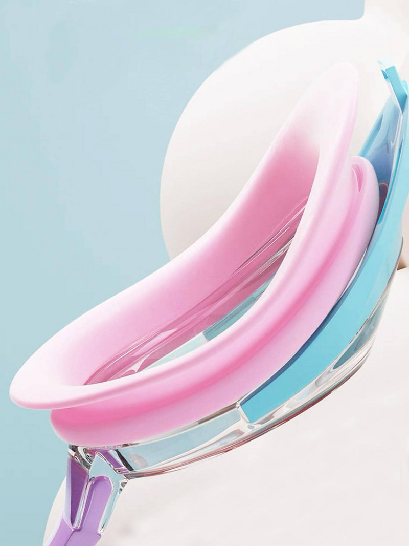 Vízálló Köd elleni úszószemüveg UV Gyermek Professzionális Színes Lencsék Gyerekszemüvegek Úszószemüvegek Szemüvegek