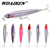 1 kom Vibracijski tonući vobleri Pencil mamac za pecanje 10 g 14 g 18 g Umjetni tvrdi mamac s jakim udicama za pribor za bas šarana i štuku