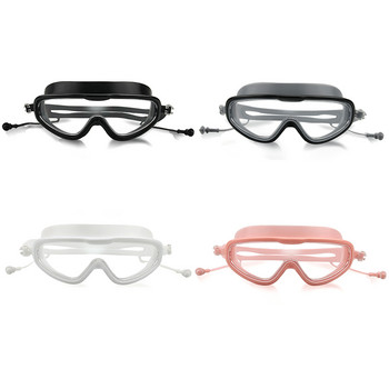 Очила за плуване Тапа за уши Мъже Жени Професионални очила за плуване с рецепта за възрастни Водоустойчиви оптични очила за гмуркане