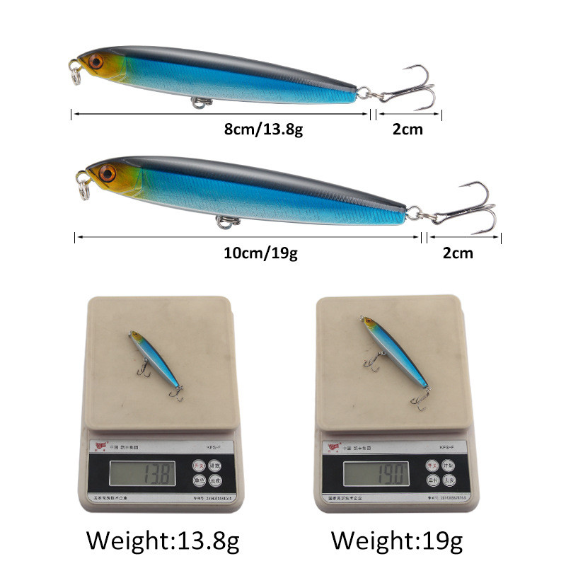 1 tk pliiats Luya sööt 14g 19g pikaviskega sukeldatud surnud kärbse kõva sööt kvaasisööt ahvena noka sööt püügivarustus