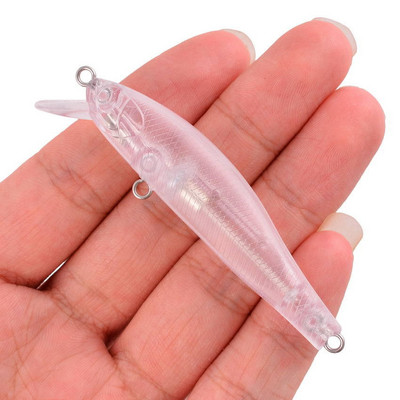 1 ks Rybárska návnada na ryby Minnow 7 cm 5,7 g Umelá tvrdá návnada na basy, voblery, crankbait 3D očká, potápavé plastové návnady, ryby, rybárčenie