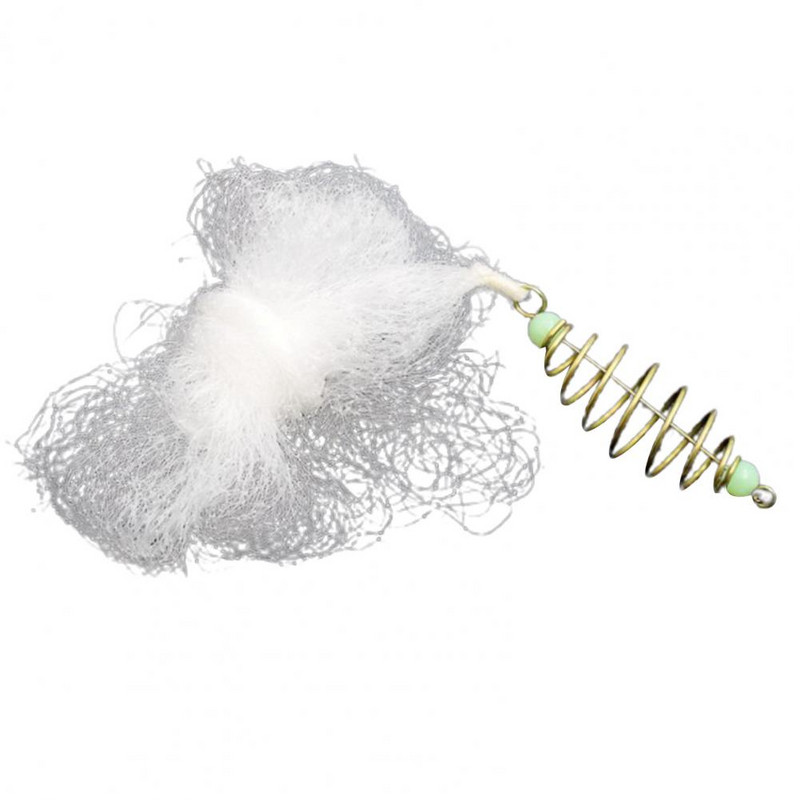 Horgászháló nagy kapacitású teherhordó kis méretű ketreces bomba horog horgászháló tóhoz ragadós háló kültéri horgászfelszerelés