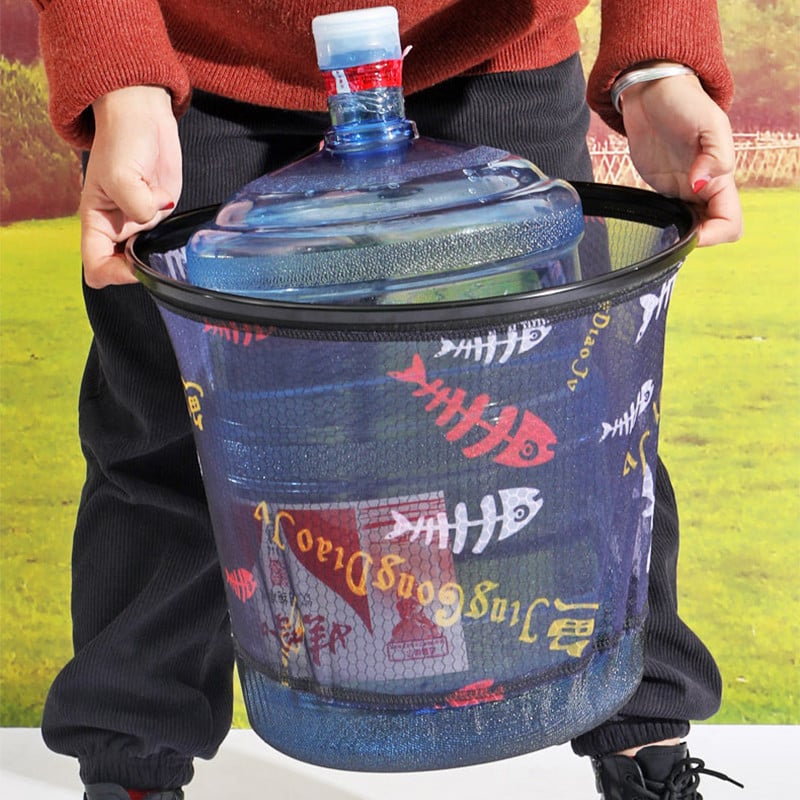 Δίχτυ προσγείωσης με σέσουλα ψαρέματος άνθρακα για ψάρεμα εξωτερικά αναδιπλούμενα δίχτυα βαθιάς προσγείωσης γλυκού νερού Εργαλεία ψαριών 민물뜰채