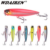 Nalucă de pescuit cu creion plutitor de topwater 6,5 cm 5,5 g Dog Walk Crankbaits Wobbler Stickbait Minnow momeală artificială tare pentru bas de știucă