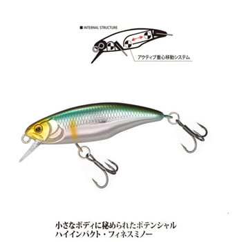 1 ΤΕΜ. Slow Sinking Minnow Fishing Lure 5,2cm 4,5g Πλαστικό σκληρό δόλωμα Jerkbait Perch Pesca Wobbler Fishing Tackle Crankbait