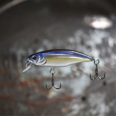 1 DB Lassan süllyedő Minnow horgászcsali 5,2 cm 4,5 g műanyag kemény csali Jerkbait Perch Pesca Wobbler horgászfelszerelés Crankbait