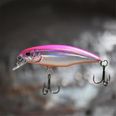 1 DB Lassan süllyedő Minnow horgászcsali 5,2 cm 4,5 g műanyag kemény csali Jerkbait Perch Pesca Wobbler horgászfelszerelés Crankbait