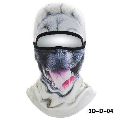 Μάσκες χιονιού Μάσκα προσώπου ζώων για υπαίθριο αθλητικό καπέλο Ποδηλασία Ποδηλασία Ψάρεμα Μοτοσικλέτα Μάσκες Σκι Balaclava Halloween Πλήρης μάσκα σκι