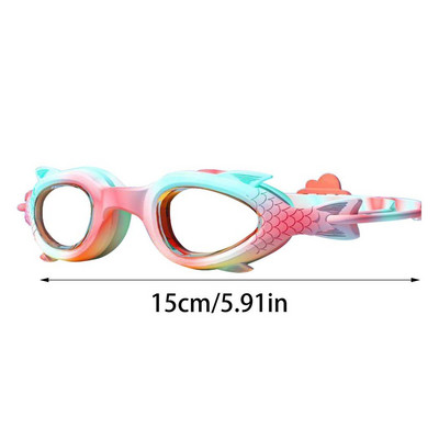Γυαλιά κολύμβησης Προστασία ματιών κατά της ομίχλης Χωρίς διαρροές Γυαλιά κολύμβησης Mermaid Fun Γυαλιά γυαλιά γοργόνας για πισίνα παραλία ωκεανός