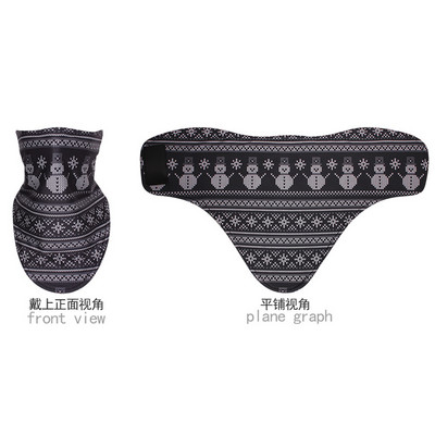 Lauko Slidinėjimo Seilinukai Snieglentės Šalikas Slidinėjimo Kaukė Žiema Šilta Važiavimas Dviračiu Motociklas Veido Kaukė Piratai 3D spausdinta kaukolė