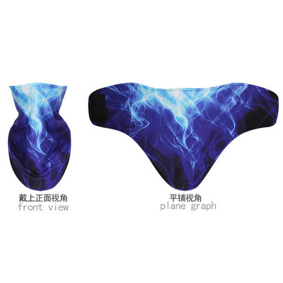 Lauko Slidinėjimo Seilinukai Snieglentės Šalikas Slidinėjimo Kaukė Žiema Šilta Važiavimas Dviračiu Motociklas Veido Kaukė Piratai 3D spausdinta kaukolė