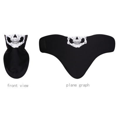 Lauko Slidinėjimo Seilinukai Snieglentės Šalikas Slidinėjimo Kaukė Žiema Šilta Važiavimas Dviračiu Motociklas Veido Kaukė Piratai 3D spausdinta kaukolė