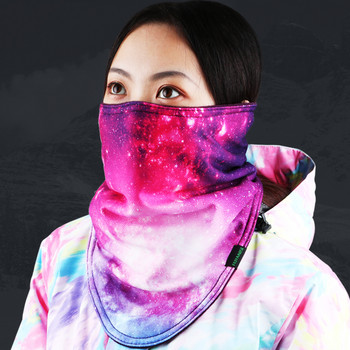 Ветроустойчиви ски нагръдници Удебелен шал за сноуборд Ски Маска Зима Топъл велосипед Колоездене Мотоциклетна маска за лице Пиратски дъх 3D отпечатан