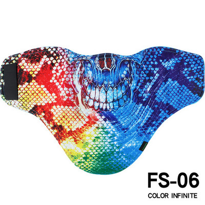 Αντιανεμικές σαλιάρες σκι Thicken Snowboard Scarf Μάσκα για σκι Χειμώνας Ζεστό ποδήλατο ποδηλασία Μάσκα προσώπου Πειρατές αναπνοή 3D εκτύπωση