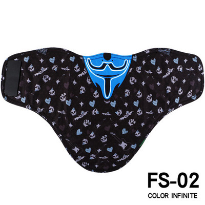 Αντιανεμικές σαλιάρες σκι Thicken Snowboard Scarf Μάσκα για σκι Χειμώνας Ζεστό ποδήλατο ποδηλασία Μάσκα προσώπου Πειρατές αναπνοή 3D εκτύπωση