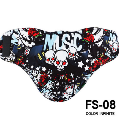 Αντιανεμικές σαλιάρες σκι Thicken Snowboard Scarf Μάσκα για σκι Χειμώνας Ζεστό ποδήλατο ποδηλασία Μάσκα προσώπου Πειρατές αναπνοή 3D εκτύπωση