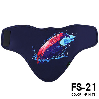 Αντιανεμικές σαλιάρες σκι Thicken Snowboard Scarf Μάσκα για σκι Χειμώνας Ζεστό ποδήλατο ποδηλασία Μάσκα προσώπου Πειρατές αναπνοή 3D εκτύπωση