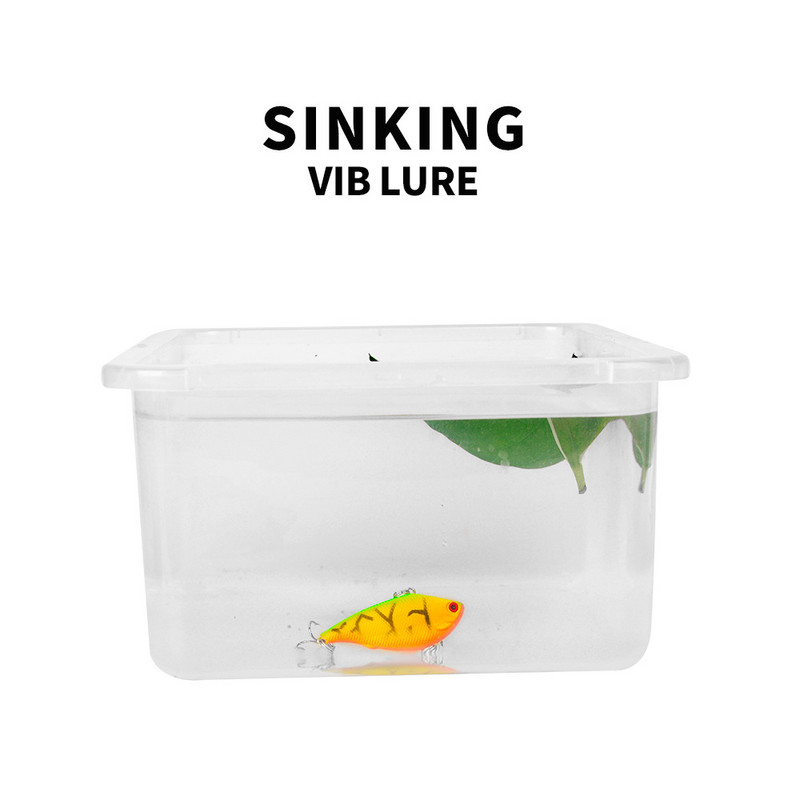 VIB 55 mm 7,5 g voblerite kalastustarbed, lantide vibratsioonisööt täissügavusega tehistarvikute jaoks