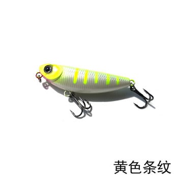 1бр Sparrow Pencil Surface Fishing Lure Woblers 50mm 5g Topwater Fishing Top Walkers Най-добрата твърда стръв за бас Surface minnow