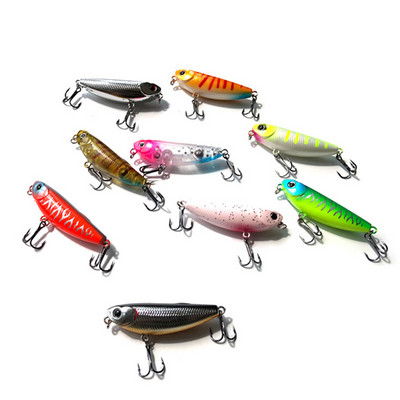 1db Sparrow Pencil Surface Fishing Lure Wobblerek 50mm 5g Topwater Fishing Top Walkers A legjobb Bass Surface minnow kemény csali