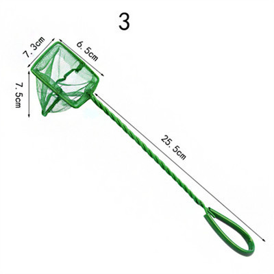 Nešiojami žuvų tinklai, ilgos rankenos kvadratiniai akvariumo priedai žuvų rezervuarų iškrovimo tinklas Žvejybos tinklas lauke Krabų gaudyklės žvejybos įrankiai