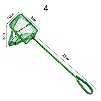Nešiojami žuvų tinklai, ilgos rankenos kvadratiniai akvariumo priedai žuvų rezervuarų iškrovimo tinklas Žvejybos tinklas lauke Krabų gaudyklės žvejybos įrankiai