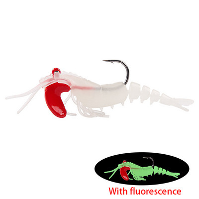 9CM/14g Multimazgas Penkios dalys Žvejyba Krevetės Krevetės Krevetės Masalai Karšių masalai Šviečiančios krevetės Upės masalas Žvejyba sūriame vandenyje