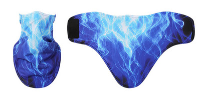 Žieminė vilna slidinėjimo skara dviračių veido kaukė snieglenčių juosta galvos apdangalai 3D juokingi kaklo šildytuvai, trikampiai dviračiai, stori seilinukai