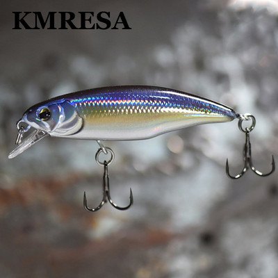 Japānas karstais modelis grimstošs Minnow makšķerēšanas mānekļi 52 mm 4,5 g Jerkbait Bass Pike Carkbait vobleri Swimbait Professional Hard Bait