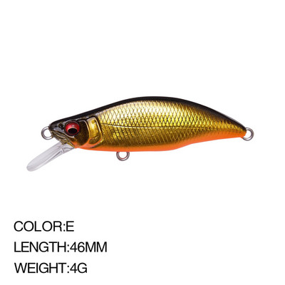 Япония Hot Model Sinking Minnow Fishing Lures 52mm 4.5g Jerkbait Bass Pike Carkbait Воблери Swimbait Професионална твърда стръв