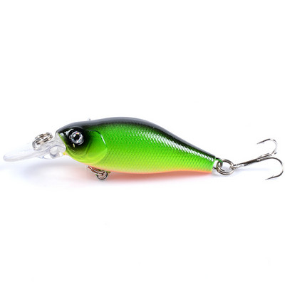 Nalucă de pescuit Minnow, 70 mm, 6,8 g, momeală dură de suprafață, wobbler, momeală jig, crap Crankbait, bas cu dungi, material de pescuit SwimBait, 1 buc