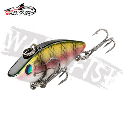 WALK FISH 40mm 4,5g Crankbait Mini Vib Bait Peibutis Huuleta Rattle Hard Bait Kunstlik uppuv vobler kalastustarvete jaoks