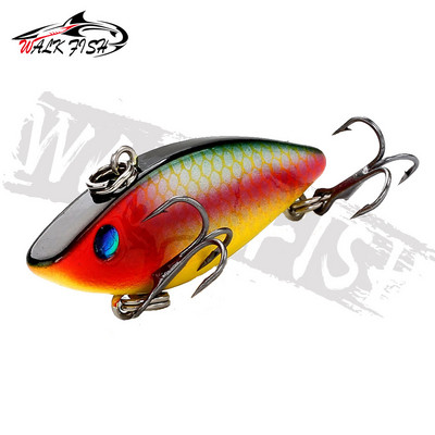 WALK FISH 40mm 4,5g Crankbait Mini Vib Bait Peibutis Huuleta Rattle Hard Bait Kunstlik uppuv vobler kalastustarvete jaoks