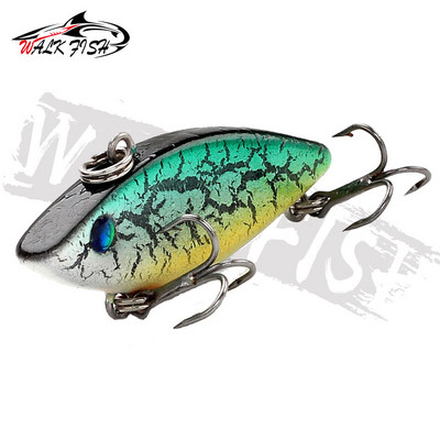 WALK FISH 40mm 4,5g Crankbait Mini Vib Bait Peibutis Huuleta Rattle Hard Bait Kunstlik uppuv vobler kalastustarvete jaoks