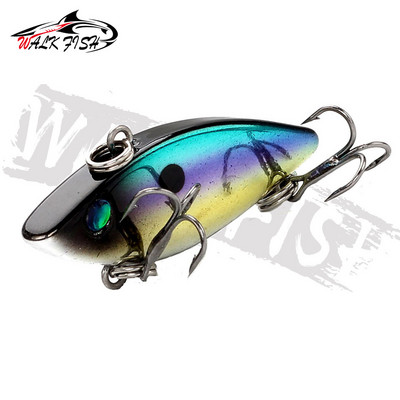 WALK FISH 40mm 4,5g Crankbait Mini Vib Bait Peibutis Huuleta Rattle Hard Bait Kunstlik uppuv vobler kalastustarvete jaoks