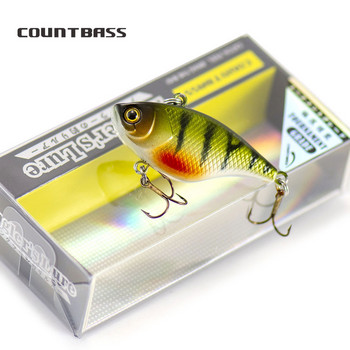 40mm 4,6g Countbass Vibration Wobblers Hard Baits Lipless Crankbaits Sinking Angler\'s Fishing Lures for Freshwater