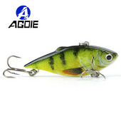 1 τεμ 6,3 εκ. VIB Crankbait 8,5 g Lifelike Fishing Lure Υψηλής ποιότητας Δόλωμα Ψαρέματος Slow Sinking Hard Fishing Wobbler Pesca Mini Vib