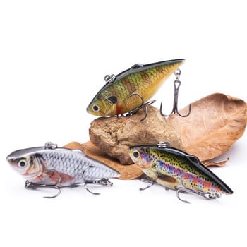 1 τεμ 6,3 εκ. VIB Crankbait 8,5 g Lifelike Fishing Lure Υψηλής ποιότητας Δόλωμα Ψαρέματος Slow Sinking Hard Fishing Wobbler Pesca Mini Vib