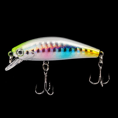 Minnow Fishing Lure 5,5cm 6,5g Sinking Artificial Hard Bait Bass Wobblers Lures Crankbait Pike Treble Hooks