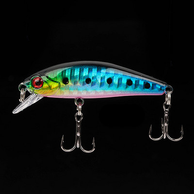 Minnow Fishing Lure 5,5cm 6,5g Sinking Artificial Hard Bait Bass Wobblers Lures Crankbait Pike Treble Hooks