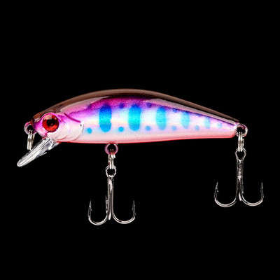 Minnow Fishing Lure 5,5cm 6,5g Sinking Artificial Hard Bait Bass Wobblers Lures Crankbait Pike Treble Hooks