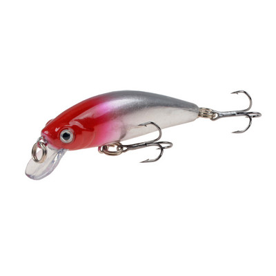 Minnow Fishing Lure 5,5cm 6,5g Sinking Artificial Hard Bait Bass Wobblers Lures Crankbait Pike Treble Hooks
