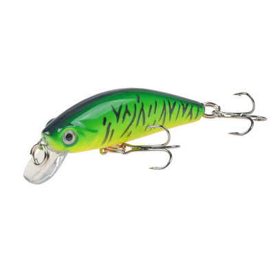 Minnow Fishing Lure 5,5cm 6,5g Sinking Artificial Hard Bait Bass Wobblers Lures Crankbait Pike Treble Hooks
