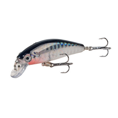 Minnow Fishing Lure 5,5cm 6,5g Sinking Artificial Hard Bait Bass Wobblers Lures Crankbait Pike Treble Hooks