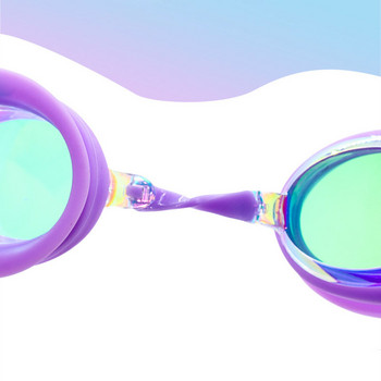 Γυαλιά κολύμβησης κατά της ομίχλης Αντι-διαρροή UV Protector Μαλακή σιλικόνη Nose Bridge Συνταγογραφούμενα γυαλιά κολύμβησης για αγόρι κορίτσια για παιδιά