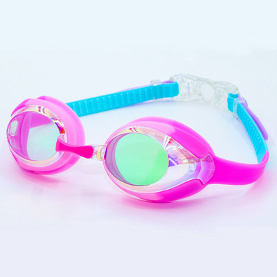 Γυαλιά κολύμβησης κατά της ομίχλης Αντι-διαρροή UV Protector Μαλακή σιλικόνη Nose Bridge Συνταγογραφούμενα γυαλιά κολύμβησης για αγόρι κορίτσια για παιδιά
