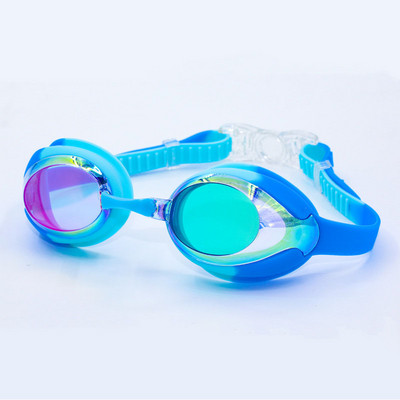 Γυαλιά κολύμβησης κατά της ομίχλης Αντι-διαρροή UV Protector Μαλακή σιλικόνη Nose Bridge Συνταγογραφούμενα γυαλιά κολύμβησης για αγόρι κορίτσια για παιδιά
