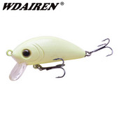 1 tk Luminous Minnow püügilant 50 mm 4,5 g Topwater kõva söödaga voblerid Swimbait Crankbaits karpkala triibulise bassi püügitarvetele