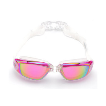 Επαγγελματικά γυαλιά κολύμβησης σιλικόνης κατά της ομίχλης Γυαλιά κολύμβησης UV για άνδρες Γυναικεία Γυαλιά θαλάσσιων σπορ κατάδυσης
