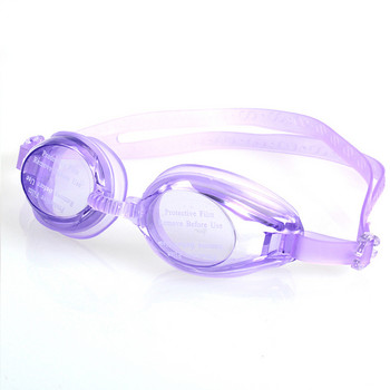 Нови регулируеми очила Очила за плуване Противозамъгляваща UV защита Деца Водоустойчиви силиконови огледални очила за плуване